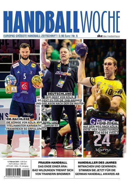 Handballwoche – 6 Februar 2024